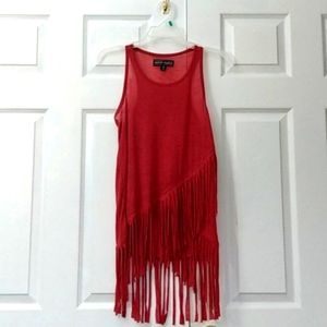 Almost Famous Burgundy Tank Top